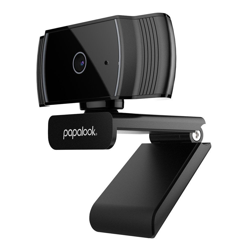 Papalook Full HD 1080p webcam with microphone for laptop monitor