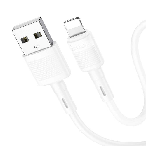 Hoco cable usb to iphone lightning 8-pin 2,4a victory x83 1m white - TopMag