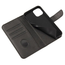 Заредете изображение във визуализатора на галерията – Magnet Case elegant bookcase type case with kickstand for Realme X50 Pro 5G black - TopMag
