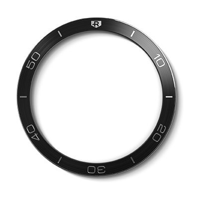 Ringke Bezel Styling case frame envelope ring Samsung Galaxy Watch 3 45mm black (GW3-45-61) - TopMag