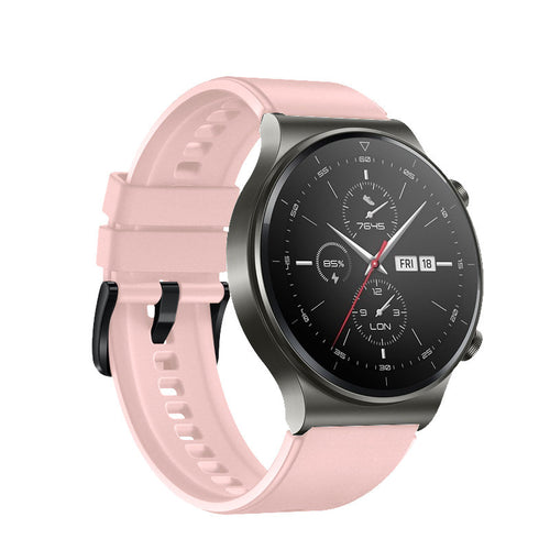 Silicone strap for Huawei Watch GT / GT2 / GT2 Pro pink - TopMag