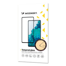 Заредете изображение във визуализатора на галерията – Wozinsky Tempered Glass Full Glue Super Tough Screen Protector Full Coveraged with Frame Case Friendly for Oppo Reno6 4G black - TopMag
