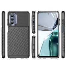Заредете изображение във визуализатора на галерията – Thunder Case for Motorola Moto G62 5G silicone armor case black
