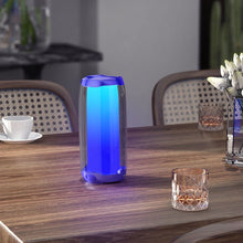 Заредете изображение във визуализатора на галерията – HOCO speaker bluetooth HC8 Pulsating colorful LED sports blue
