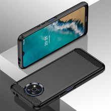 Заредете изображение във визуализатора на галерията – Carbon Case Flexible cover for Nokia G50 black - TopMag
