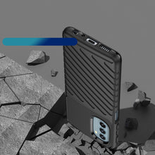 Заредете изображение във визуализатора на галерията – Thunder Case flexible armored cover for Motorola Moto G51 5G black - TopMag
