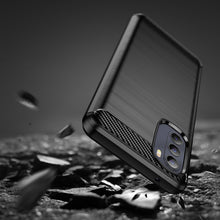 Заредете изображение във визуализатора на галерията – Carbon Case flexible cover for Motorola Moto G Stylus 2022 black - TopMag
