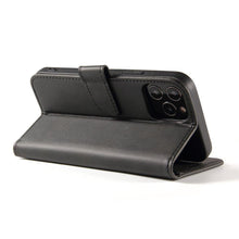 Заредете изображение във визуализатора на галерията – Magnet Case elegant case case cover with a flap and stand function for Motorola Moto Edge 20 Pro black - TopMag
