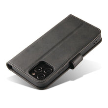 Заредете изображение във визуализатора на галерията – Magnet Case elegant case cover Huawei nova 9 black cover with stand function - TopMag

