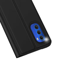 Заредете изображение във визуализатора на галерията – Dux Ducis Skin Pro Holster Case Cover with Flap Motorola Moto G51 5G black - TopMag

