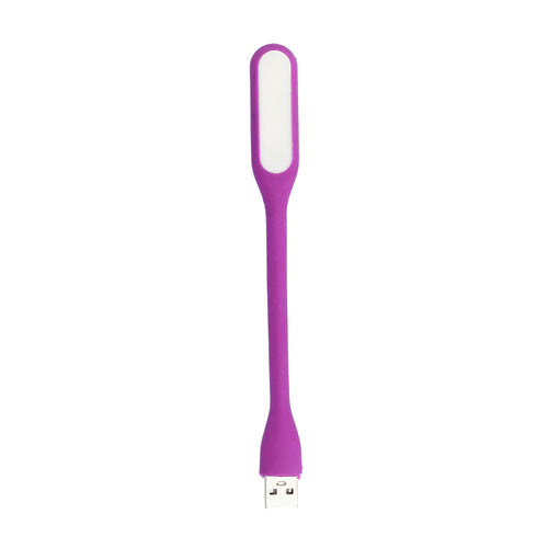 Mini LED Lamp Silicone USB Purple