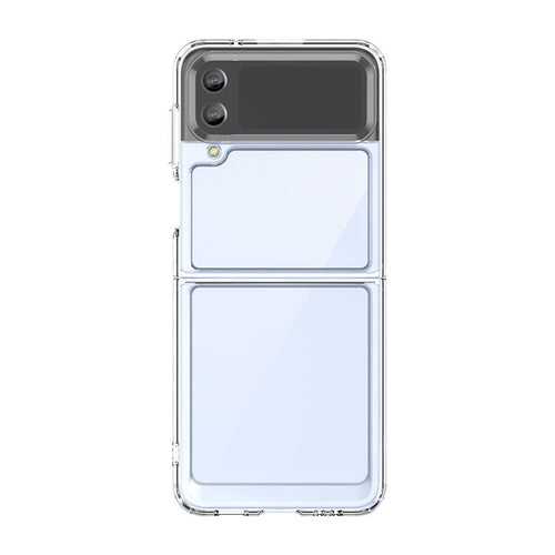 Outer Space Case for Samsung Galaxy Z Flip 3 cover with a flexible transparent frame
