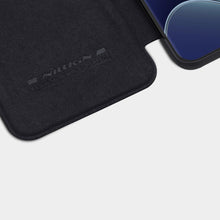 Заредете изображение във визуализатора на галерията – Nillkin Qin leather holster for OnePlus 10 Pro black - TopMag

