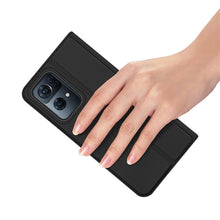 Заредете изображение във визуализатора на галерията – Dux Ducis Skin Pro case with a flip Oppo Reno 7 5G / Find X5 Lite black - TopMag
