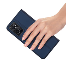 Заредете изображение във визуализатора на галерията – Dux Ducis Skin Pro case with a flip Realme 9i / Oppo A36 blue - TopMag
