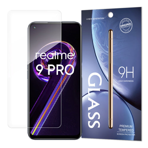 Tempered Glass 9H Screen Protector for Realme 9 Pro (packaging – envelope) - TopMag