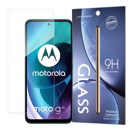 Tempered Glass 9H Screen Protector for Motorola Moto G71 5G (packaging – envelope) - TopMag