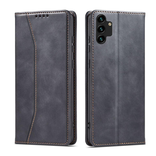 Magnet Fancy Case Case For Samsung Galaxy A13 5G Pouch Wallet Card Holder Black - TopMag