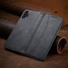 Заредете изображение във визуализатора на галерията – Magnet Fancy Case Case For Samsung Galaxy A13 5G Pouch Wallet Card Holder Black - TopMag

