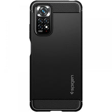 Заредете изображение във визуализатора на галерията – Spigen RUGGED ARMOR XIAOMI REDMI NOTE 11 / 11S MATTE BLACK - TopMag