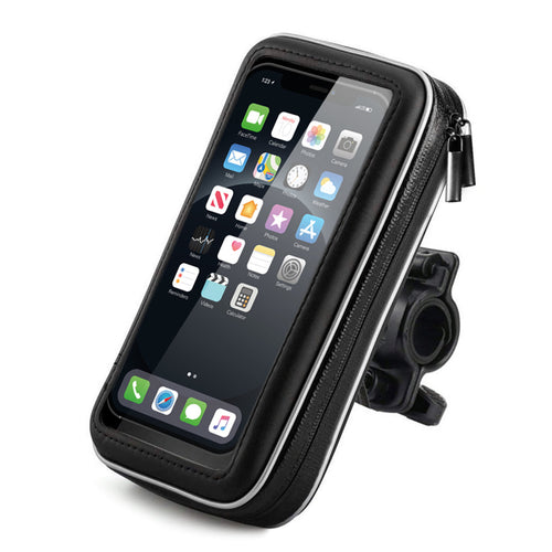 Wozinsky phone holder for bike, motorcycle, scooters black (WBHBK7) - TopMag
