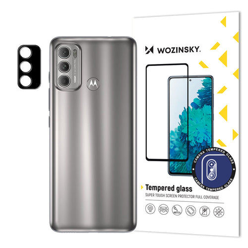 Wozinsky Full Camera Glass 9H Full Camera Tempered Glass for Motorola Moto G60 - TopMag