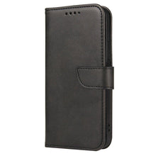 Заредете изображение във визуализатора на галерията – Magnet Case elegant case case cover with a flap and stand function for Motorola Moto G82 black - TopMag

