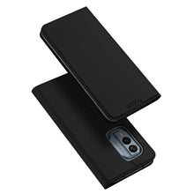 Заредете изображение във визуализатора на галерията – Dux Ducis Skin Pro case for Nokia X30 flip cover card wallet stand black
