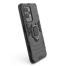 Заредете изображение във визуализатора на галерията – Ring Armor tough hybrid case cover + magnetic holder Realme GT2 Pro black - TopMag
