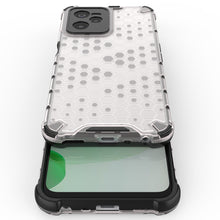 Заредете изображение във визуализатора на галерията – Honeycomb case armored cover with a gel frame Realme C35 transparent - TopMag
