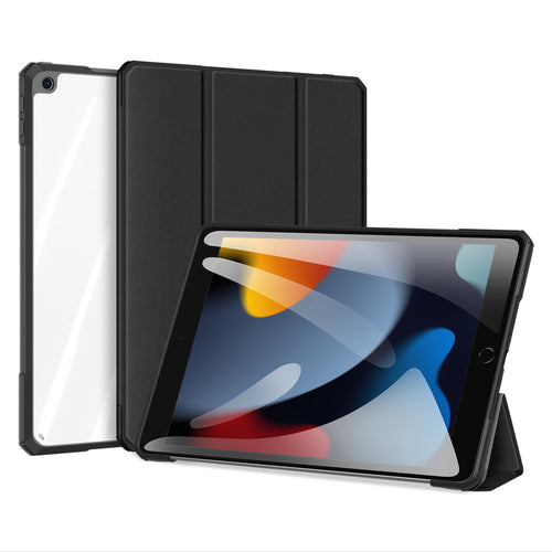 Dux Ducis Copa case for iPad 10.2 '' 2021/2020/2019 smart cover with stand black - TopMag