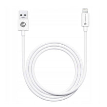 Заредете изображение във визуализатора на галерията – FORCELL cable USB A to  Lightning 8-pin 1A C316 TUBE white 1 meter
