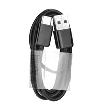 Заредете изображение във визуализатора на галерията – Оригинален кабел Samsung usb към type-c ep-dg950cbe черен без опаковка - TopMag
