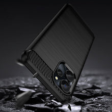 Заредете изображение във визуализатора на галерията – Carbon Case for Realme 10 5G / Realme 9i 5G Flexible Silicone Carbon Cover Black
