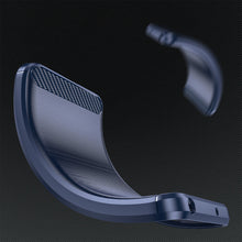 Заредете изображение във визуализатора на галерията – Carbon Case for Realme Narzo 50 5G flexible silicone carbon cover black
