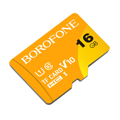 Borofone Memory card MicroSD 16GB SDHC Class10 85MB/s