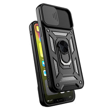 Заредете изображение във визуализатора на галерията – Slide Camera Armor Case for Motorola Moto E13 Black
