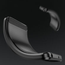 Заредете изображение във визуализатора на галерията – Carbon Case for Motorola Moto G42 flexible silicone carbon cover black
