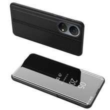 Заредете изображение във визуализатора на галерията – Clear View Case case for Honor X8 5G flip cover black
