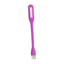 Заредете изображение във визуализатора на галерията – Mini LED Lamp Silicone USB Purple
