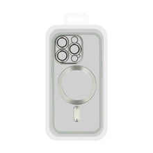 Заредете изображение във визуализатора на галерията – Metallic Magsafe Case for Iphone 11 Pro Max Silver