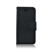 Заредете изображение във визуализатора на галерията – Fancy калъф тип книга за lenovo k5/k5 plus черен - TopMag