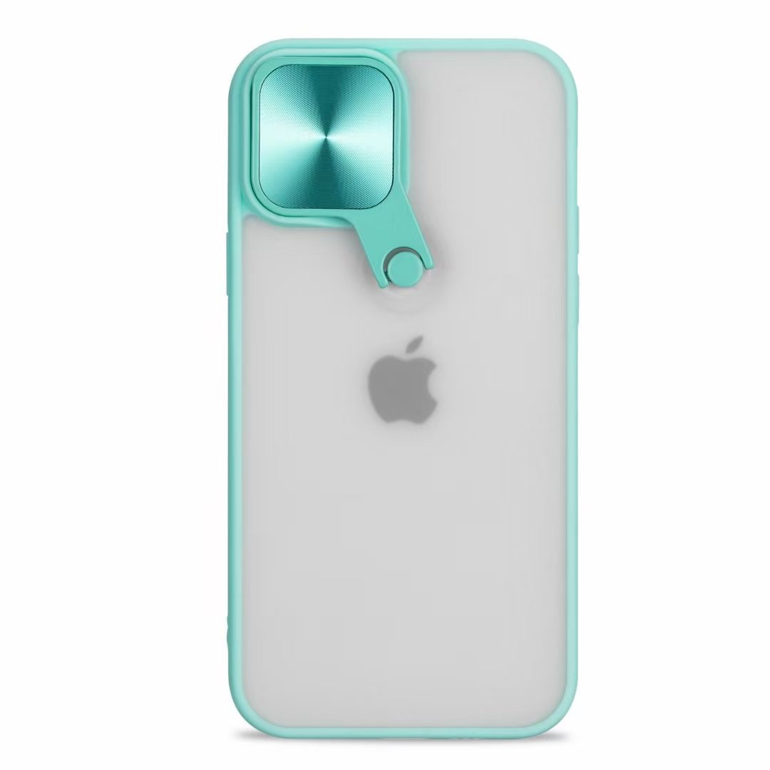 Apple iPhone 12 Mini phone case green Nillkin Cyclops Nillkin.lv