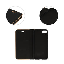 Заредете изображение във визуализатора на галерията – Vennus Book Case with frame for Huawei P10 Lite black
