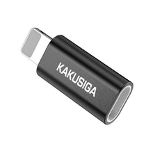 Заредете изображение във визуализатора на галерията – KAKU Adapter KSC-559 Chenxing - Micro USB to Lightning - black
