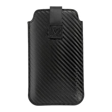 Заредете изображение във визуализатора на галерията – Vennus CARBON Case (Size 16) for Iphone 11 Pro/Samsung J3 2016/J5 2017/Xcover 4s  BLACK