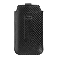 Заредете изображение във визуализатора на галерията – Vennus CARBON Case (Size 16) for Iphone 11 Pro/Samsung J3 2016/J5 2017/Xcover 4s  BLACK