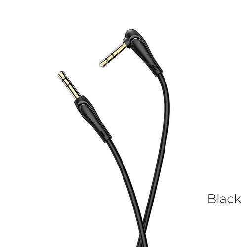 Hoco кабел аудио жак 3,5mm upa14 черен - TopMag