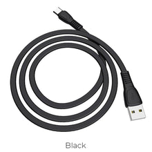 Заредете изображение във визуализатора на галерията – Hoco noah charging data кабел for type c x40 1 metr black - TopMag
