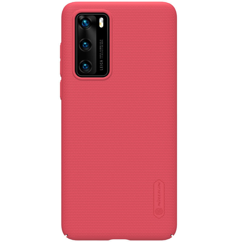 Nillkin Super Frosted Shield Case for Huawei P40 red